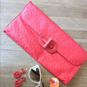 Beautiful red clutch!